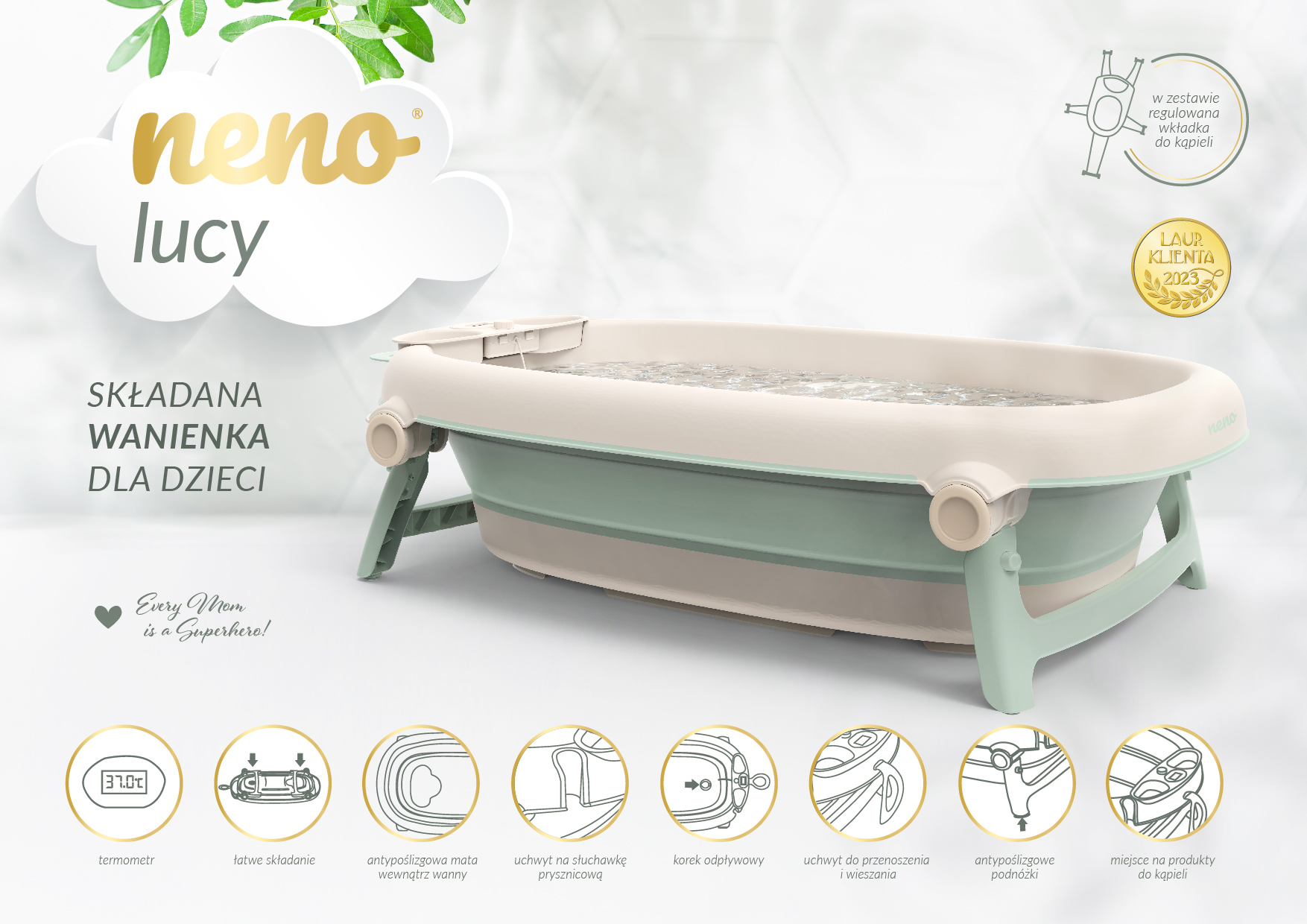 NENO LUCY wanienka składana dla dzieci - obrazek 4